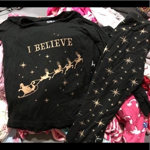 Kickee Pants Rose Gold Bright Stars 2 pc. Jammies